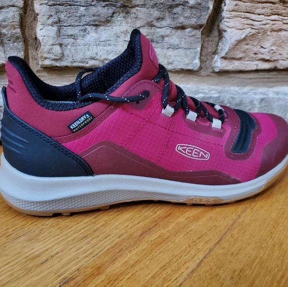 Keen Tempo Women's Flex WP Hiking shoes 6.5 in Jam Plaza Taupe - Picture 3 of 5